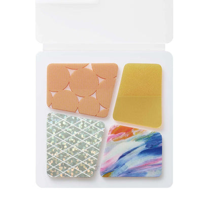 King Jim HITOTOKI Coffret Film Stickers – Block Apricot Orange