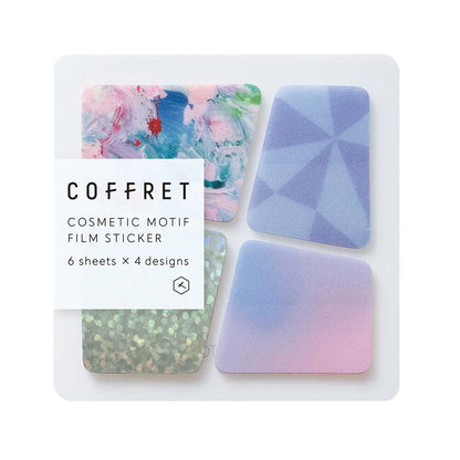 King Jim HITOTOKI Coffret Film Stickers – Block Lilac Pink