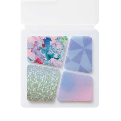 King Jim HITOTOKI Coffret Film Stickers – Block Lilac Pink