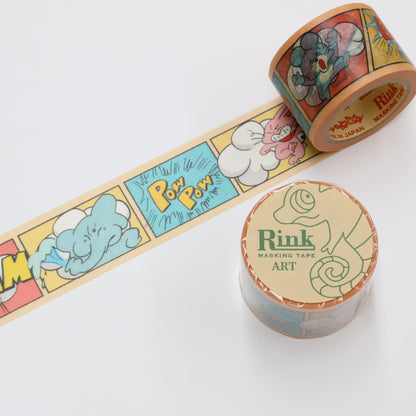Rinrei Washi Tape – Cartoon